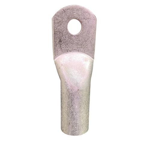 [A-CL250-H-12] TERMINAL ANILLO 1H P/CABLE #500MCM OJAL 1/2" COBRE ESTAÑADO CAÑON LARGO