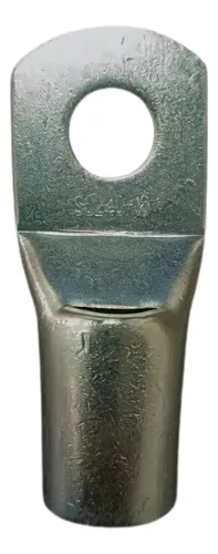 [A-CL125-H-12] TERMINAL ANILLO 1H P/CABLE #4/0AWG OJAL 12MM COBRE ESTAÑADO CAÑON LARGO
