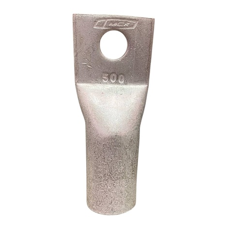 [EAV500-1/2] TERMINAL ANILLO 1H P/CABLE #500MCM OJAL 1/2" COBRE ESTAÑADO CAÑON MEDIANO
