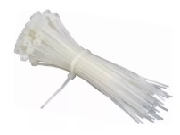 [TIR01] AMARRE PLASTICO 150 mm (PAQ. 100 UND) BLANCO