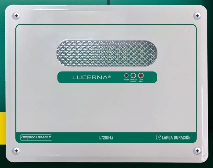 [L7200-Li] LAMPARA LED 3.000°K 85-277V 50/60 Hz. EMERGENCIA BATERIA Li 3,7 Vcc 7200mAh EMPOTRABLE