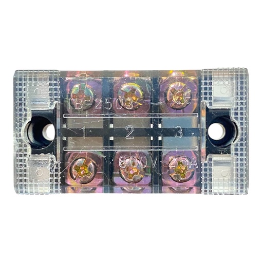 [TB-2503] REGLETA DE BAQUELITA 25A 3P