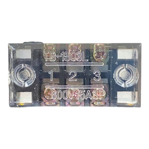 [TB-1503] REGLETA DE BAQUELITA 15A 3P